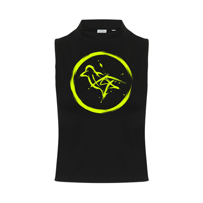 Dove Neon UV Reactive Sleeveless Crop