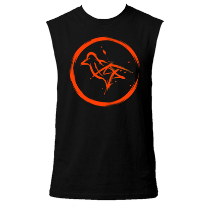 Dove Neon UV Reactive Sleeveless Tshirt