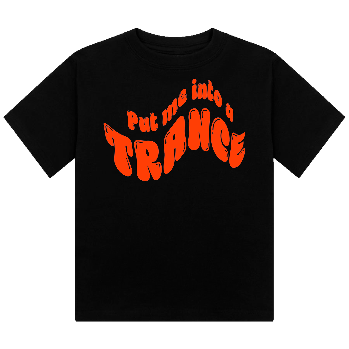 Put me Into A Trance Neon UV Reactive Cropped Tshirt