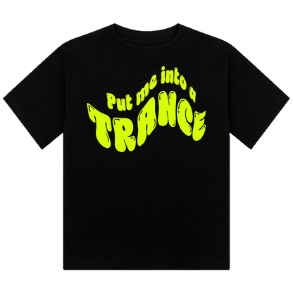 Put me Into A Trance Neon UV Reactive Cropped Tshirt