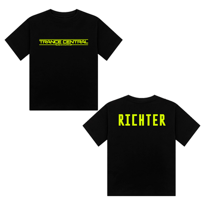 Richter X Trance Central Neon UV Reactive Cropped Tshirt