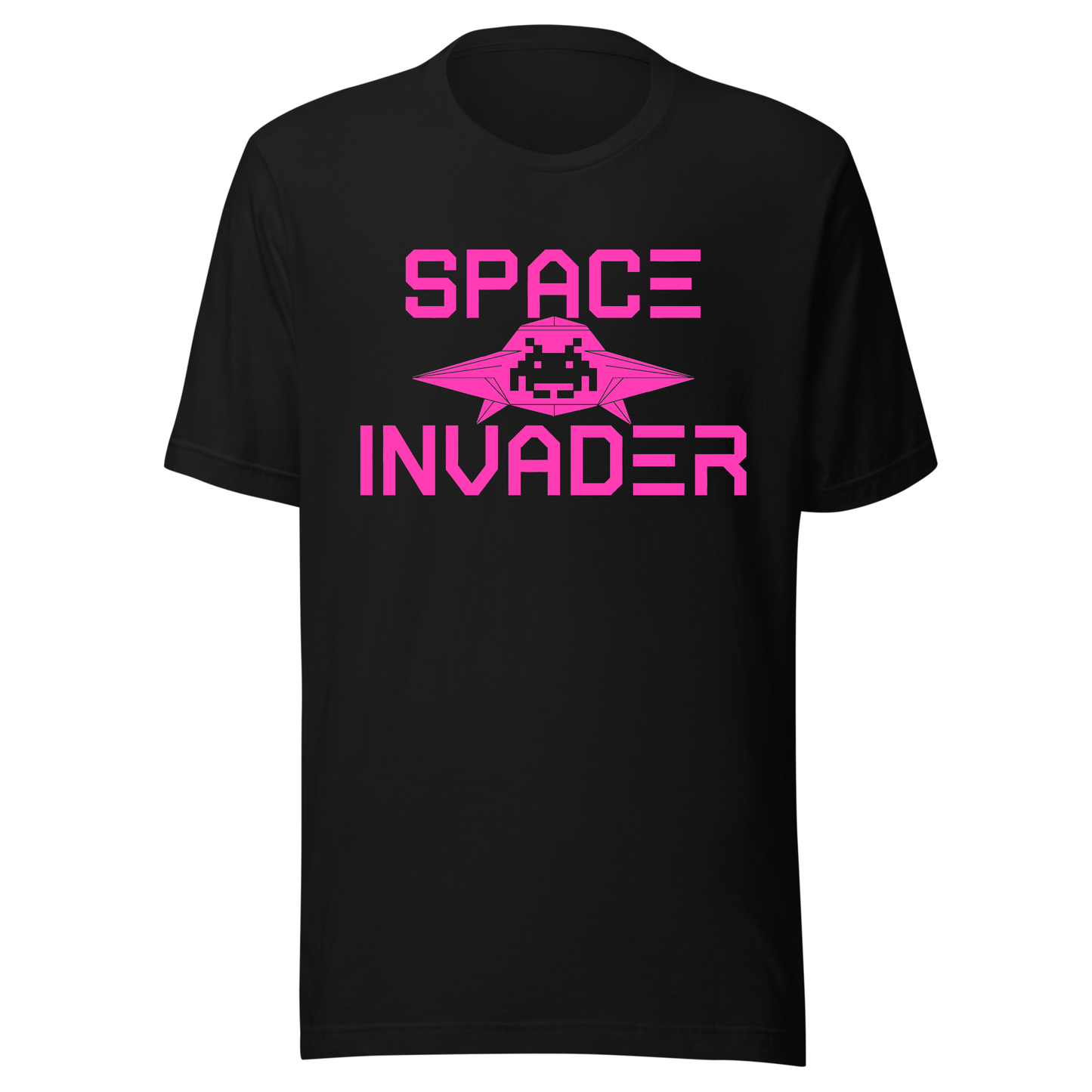 Space Invader UV Reactive Classic Short Sleeved Tshirt