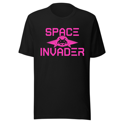Space Invader UV Reactive Classic Short Sleeved Tshirt