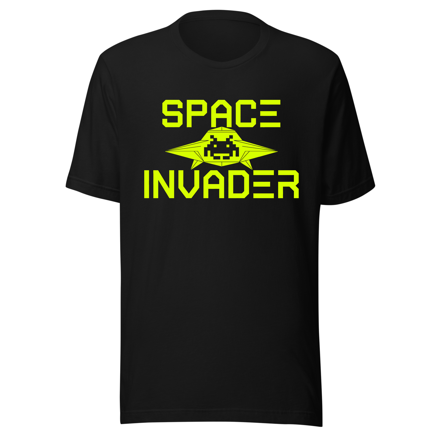 Space Invader UV Reactive Classic Short Sleeved Tshirt