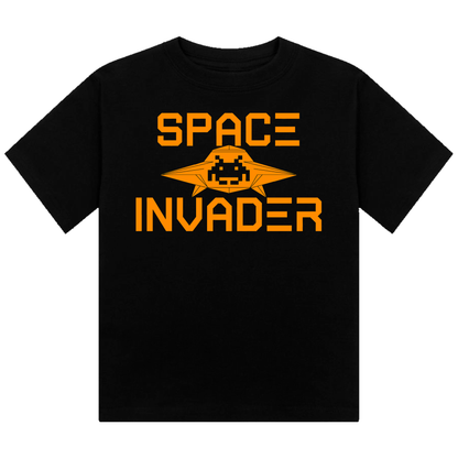 Space Invader Neon UV Reactive Cropped Tshirt