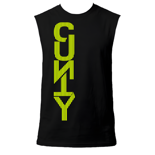 Straight Up C#nty Neon UV Reactive Sleeveless Tshirt