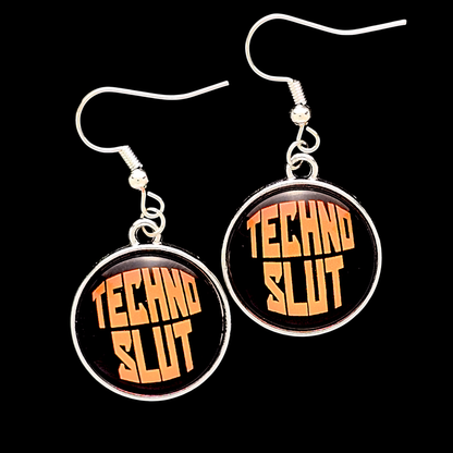 Techno Slut Drop Earrings