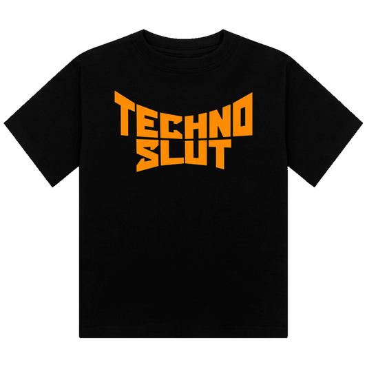 Techno S!ut Neon UV Reactive Cropped Tshirt