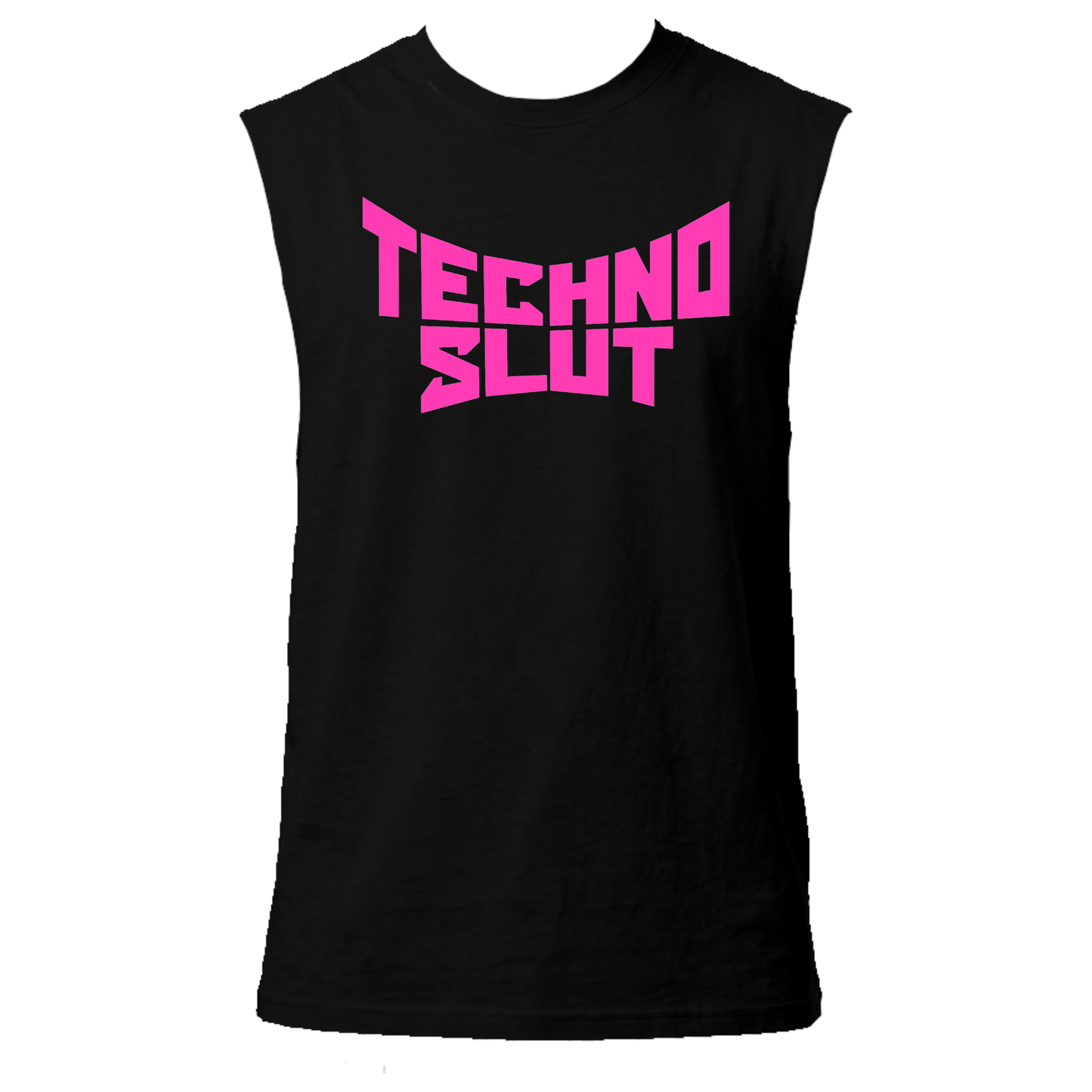 Techno S!ut Neon UV Reactive Sleeveless Tshirt