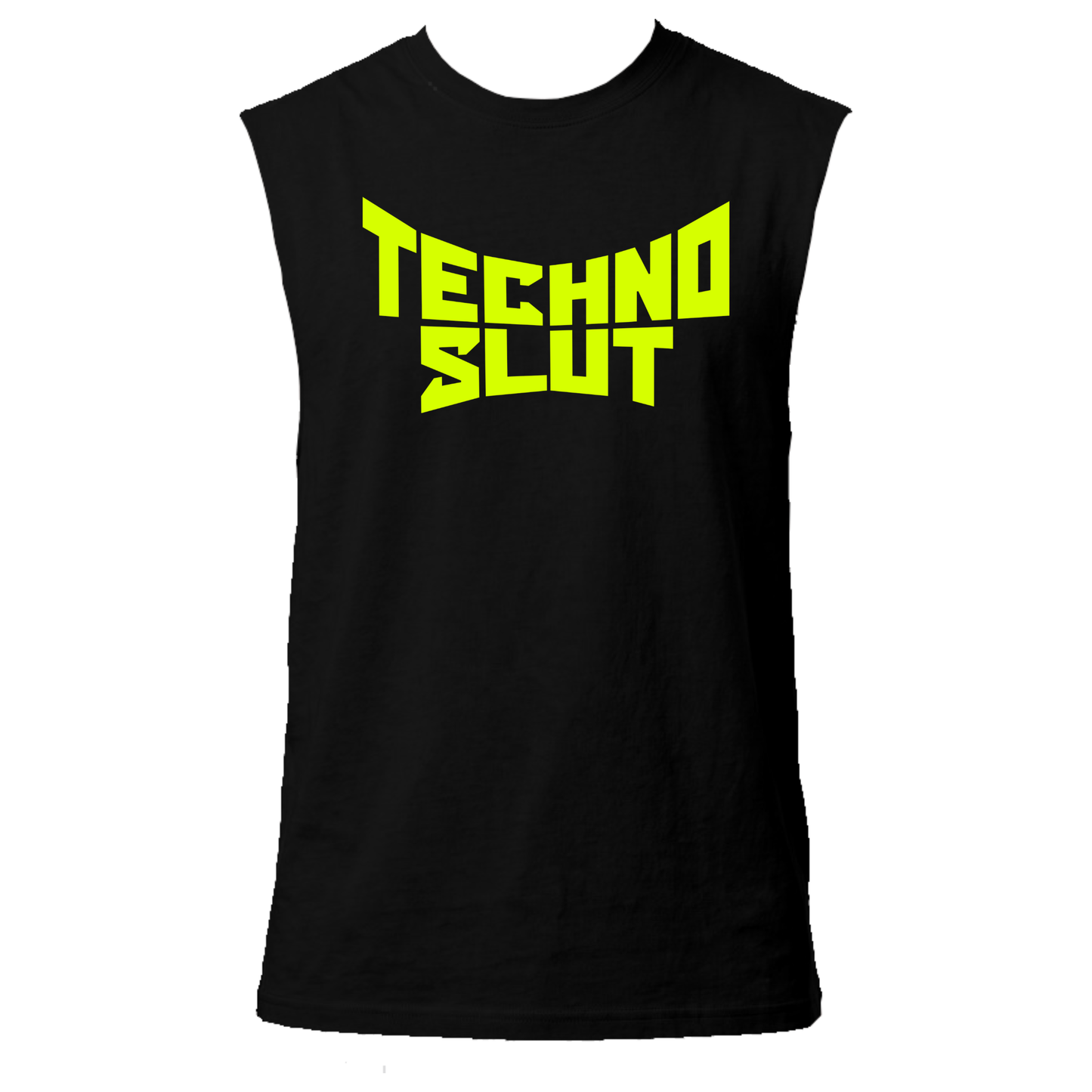 Techno S!ut Neon UV Reactive Sleeveless Tshirt