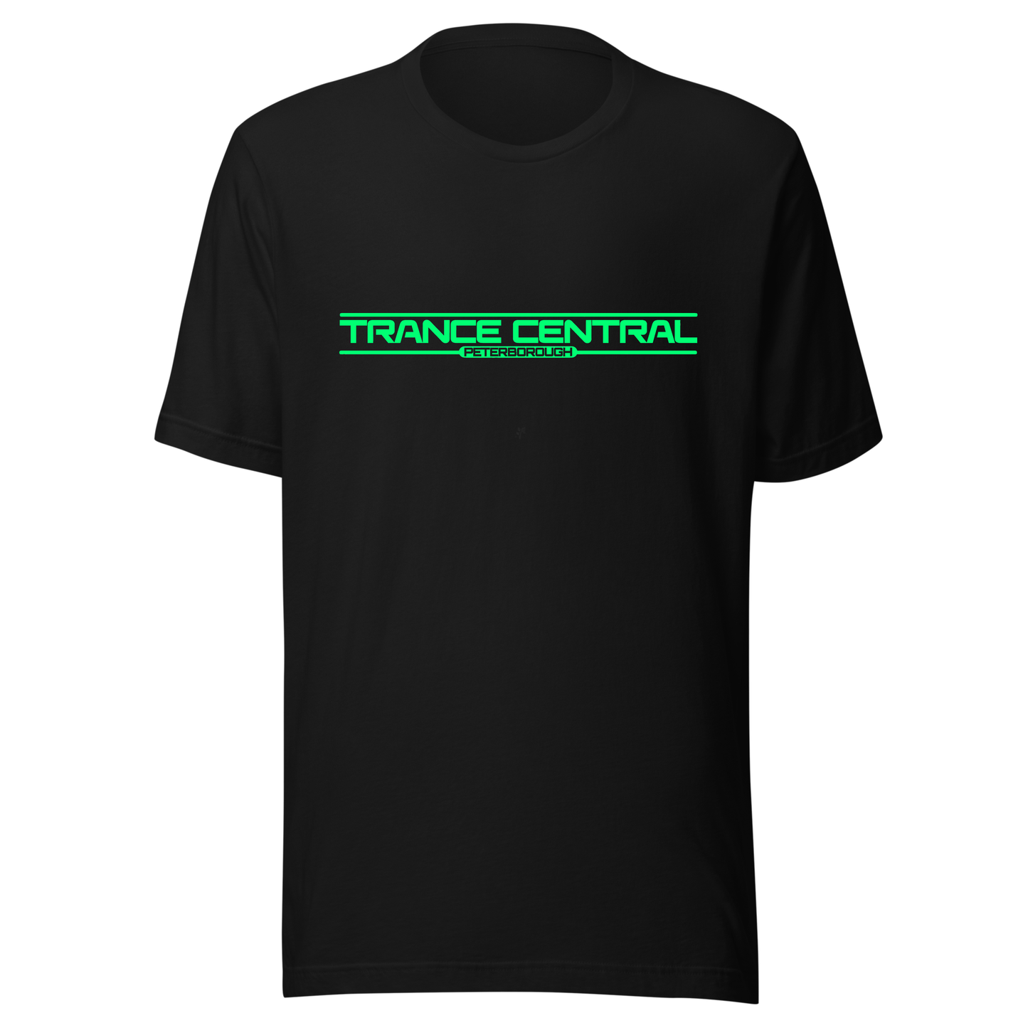 Trance Central Neon UV Reactive Logo Classic Short Sleeved Tshirt