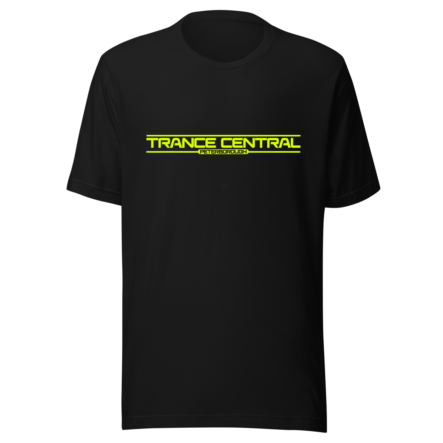 Trance Central Neon UV Reactive Logo Classic Short Sleeved Tshirt