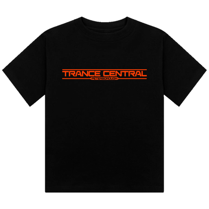 Trance Central Neon UV Reactive Logo Cropped Tshirt
