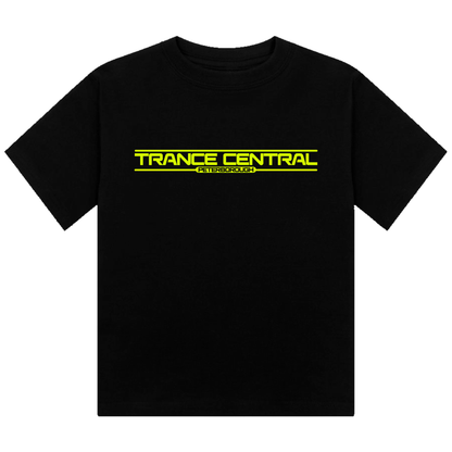Trance Central Neon UV Reactive Logo Cropped Tshirt