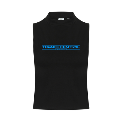 Trance Central Neon UV Reactive Logo Sleeveless Crop