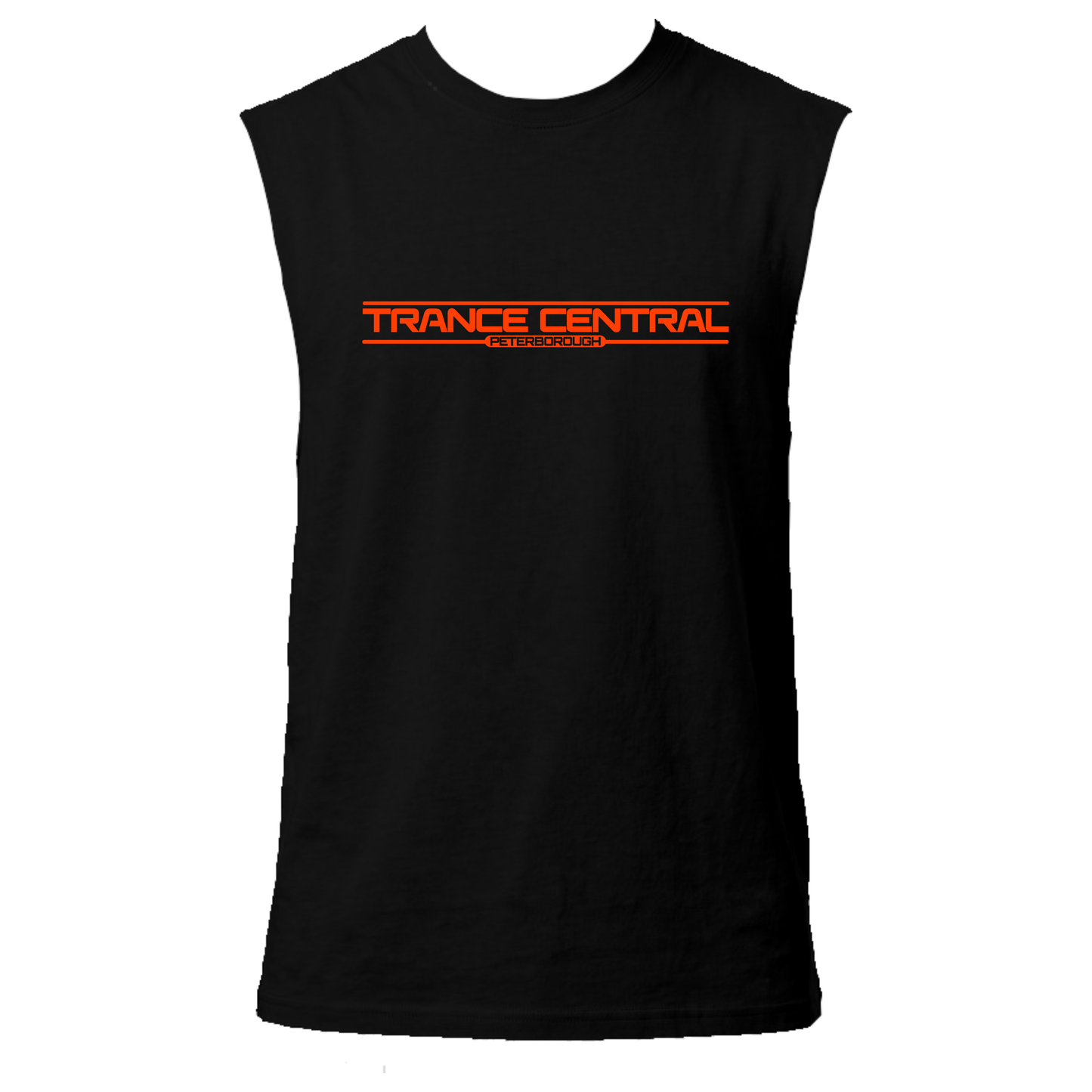 Trance Central Neon UV Reactive Logo Sleeveless Tshirt