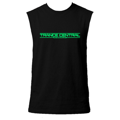 Trance Central Neon UV Reactive Logo Sleeveless Tshirt
