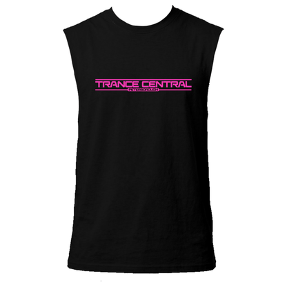 Trance Central Neon UV Reactive Logo Sleeveless Tshirt
