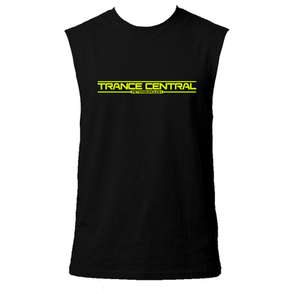 Trance Central Neon UV Reactive Logo Sleeveless Tshirt