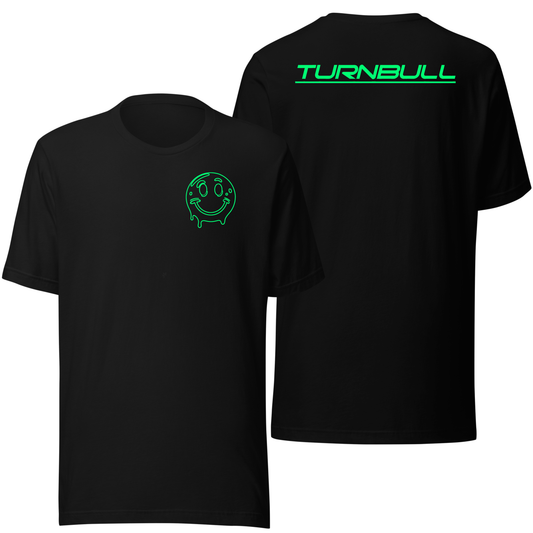 Turnbull Backprint Neon UV Reactive Logo Classic Short Sleeved Tshirt