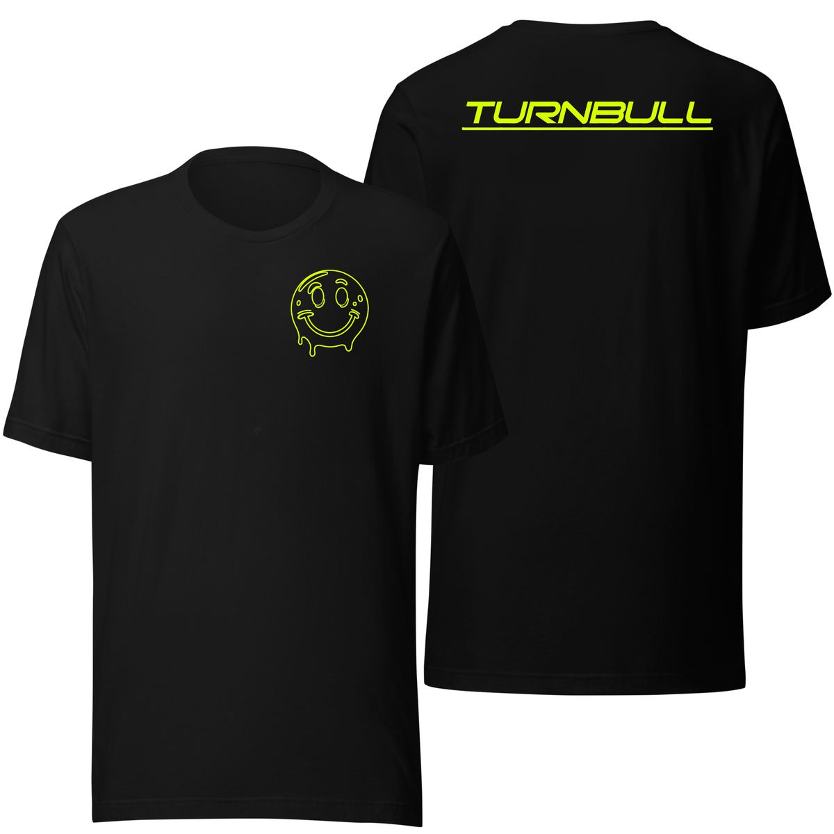 Turnbull Backprint Neon UV Reactive Logo Classic Short Sleeved Tshirt
