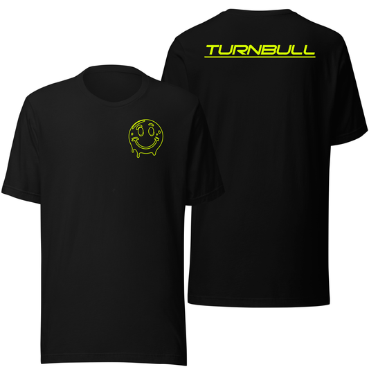 Turnbull Backprint Neon UV Reactive Logo Classic Short Sleeved Tshirt
