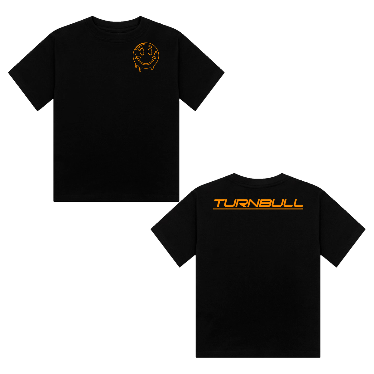 Turnbull Backprint  Neon UV Reactive Cropped Tshirt