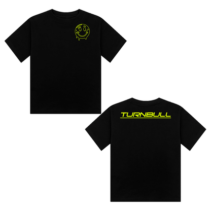 Turnbull Backprint  Neon UV Reactive Cropped Tshirt