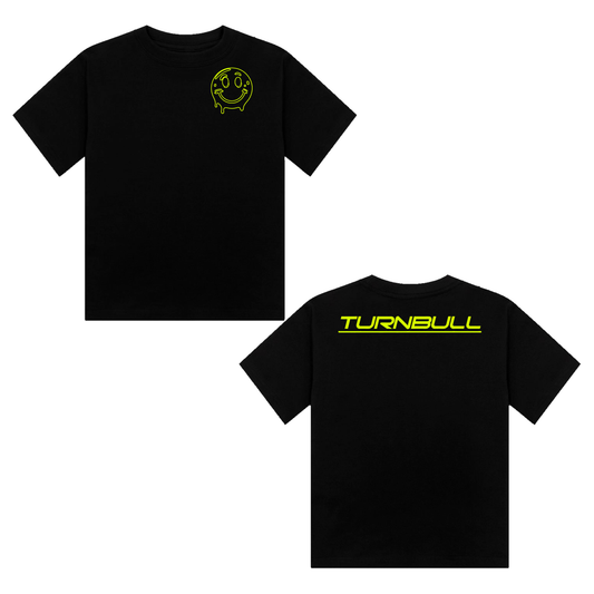 Turnbull Backprint  Neon UV Reactive Cropped Tshirt