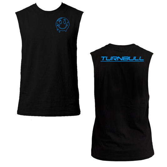 Turnbull Backprint  Neon UV Reactive Sleeveless Tshirt