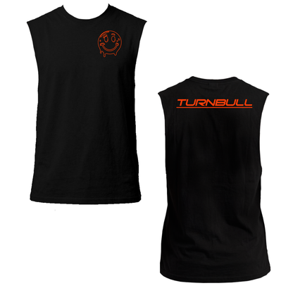 Turnbull Backprint  Neon UV Reactive Sleeveless Tshirt