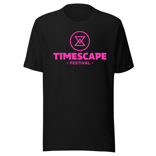 Timescape Neon UV Reactive Logo Classic Short Sleeved Tshirt