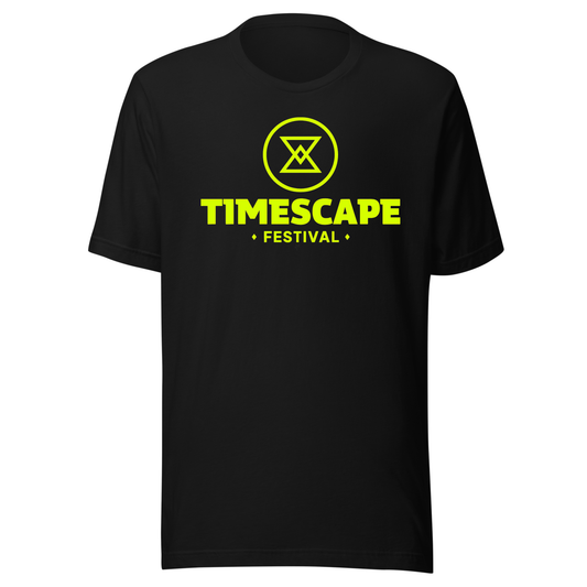 Timescape Neon UV Reactive Logo Classic Short Sleeved Tshirt
