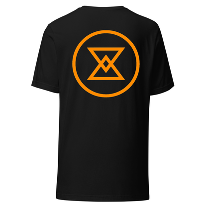 Timescape Neon UV Reactive Front & Back Logo Classic Short Sleeved Tshirt