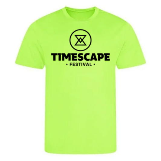 Timescape Neon UV Reactive Performance Short Sleeved Tshirt