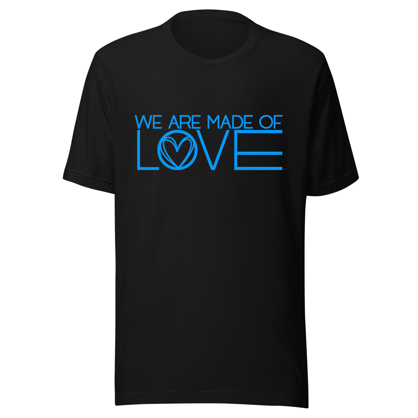 We Are Made Of Love UV Reactive Classic Short Sleeved Tshirt