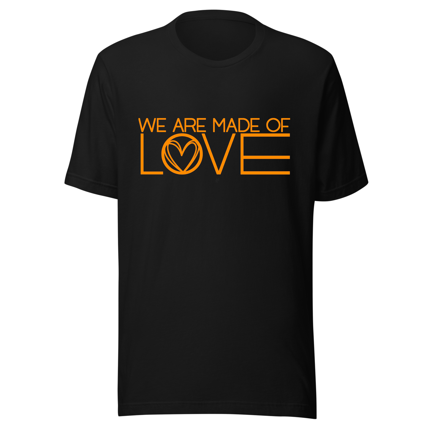We Are Made Of Love UV Reactive Classic Short Sleeved Tshirt