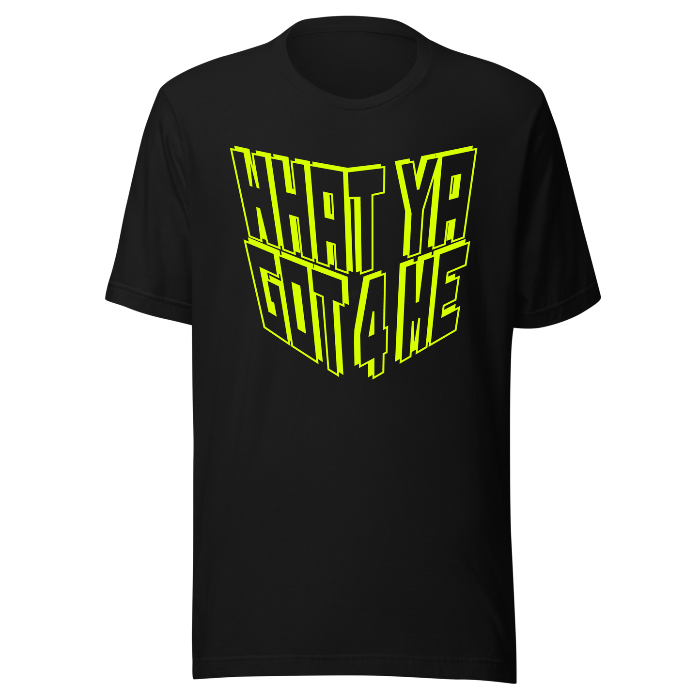 What Ya Got 4 Me UV Reactive Classic Short Sleeved Tshirt