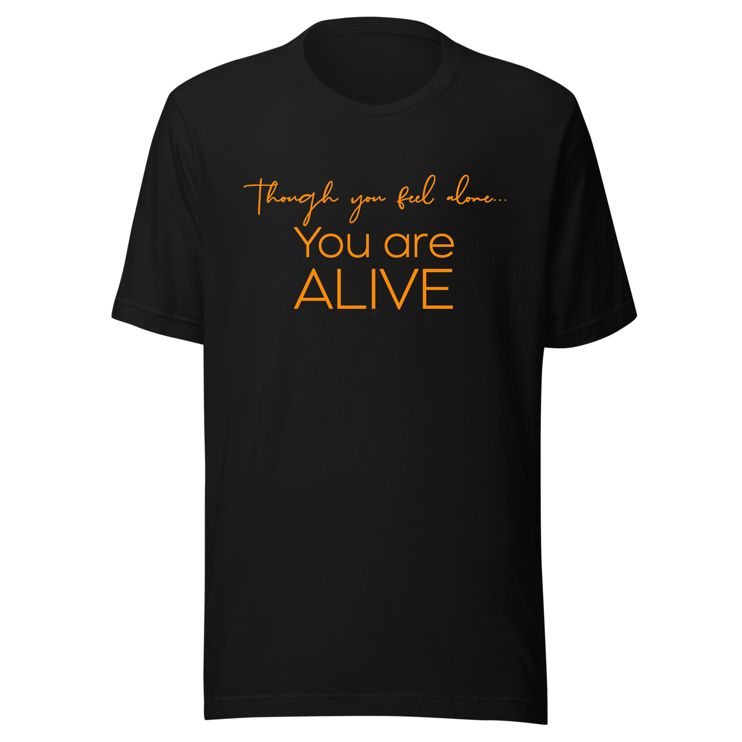 You Are Alive UV Reactive Classic Short Sleeved Tshirt