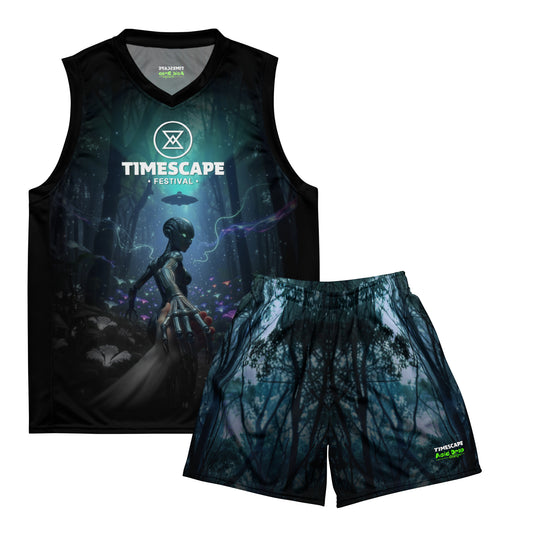 Timescape 'Join Us' Basketball Jersey and Premium Athletic Shorts Set