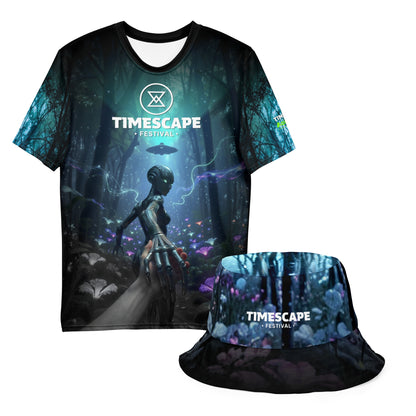 Timescape 'Join Us' Premium Tshirt & Reversable Bucket Hat Set